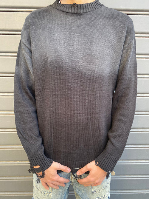 Pullover sfumato zar* mod. Nero