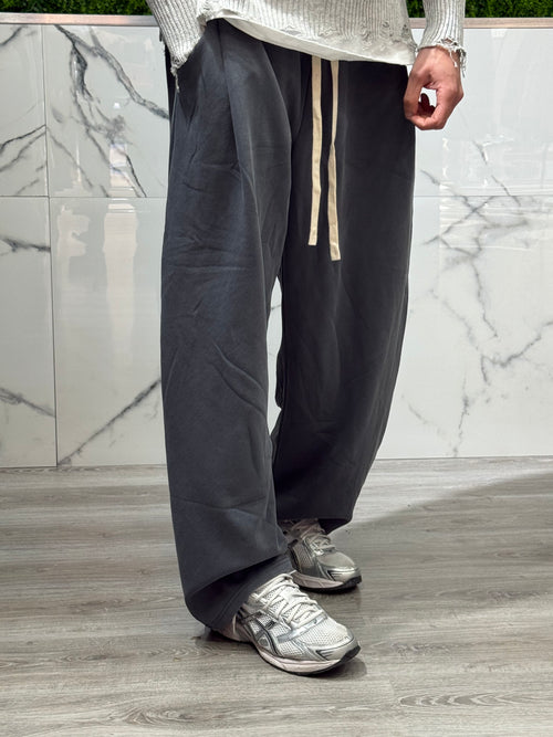 Pantalone tuta 296 washed grigio
