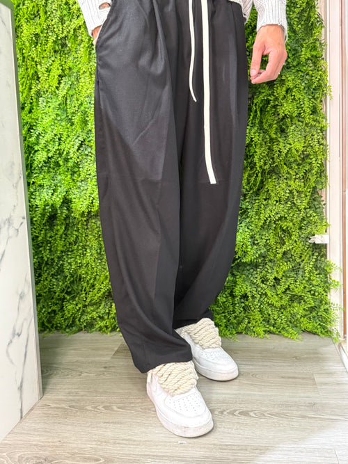 Pantalone baggy nero