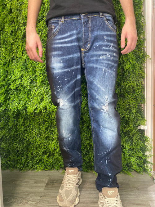 Denim Bunker L19 Blu-Nero