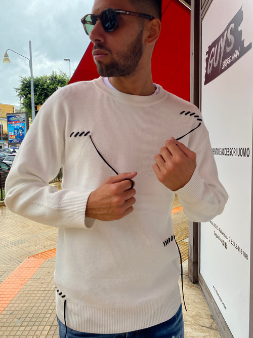 Maglione Genesis Bianco