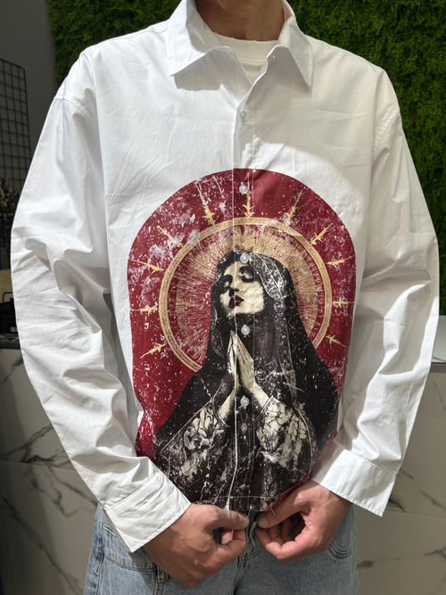 Camicia Prayer Bianca