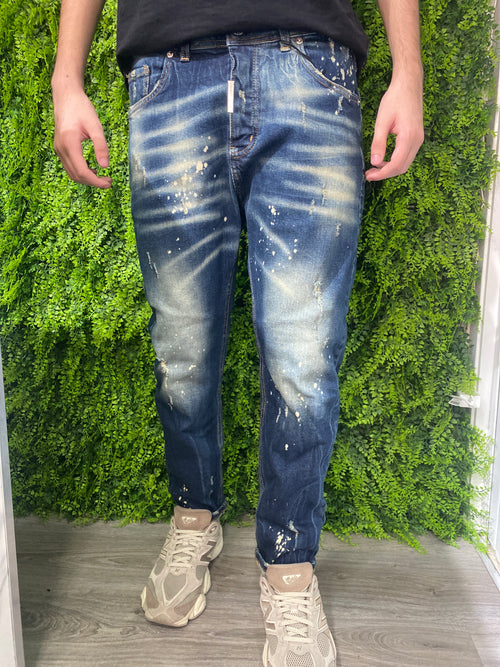 Denim Cianotic DQ6 Blu Sabbiato