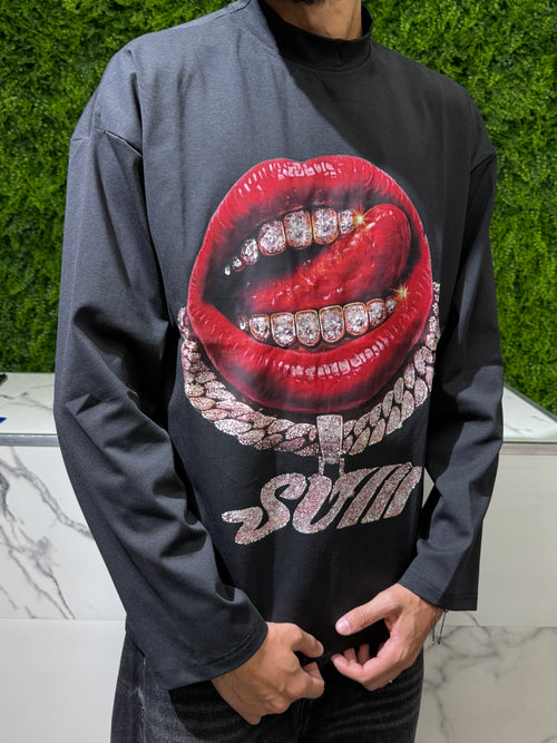 Longsleeve Paper* Nera