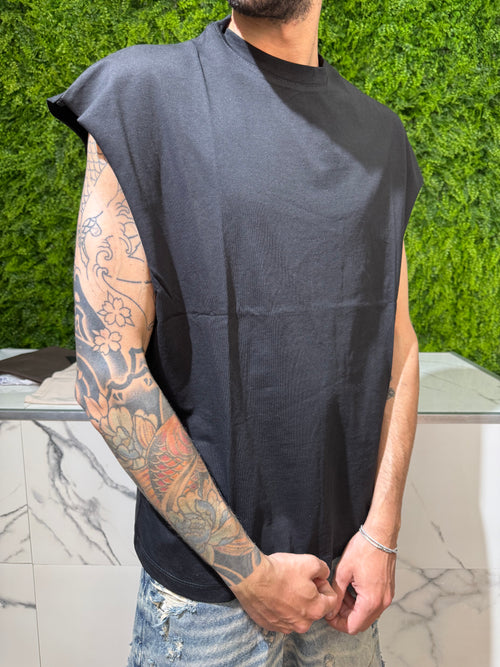 Canotta oversize Nera