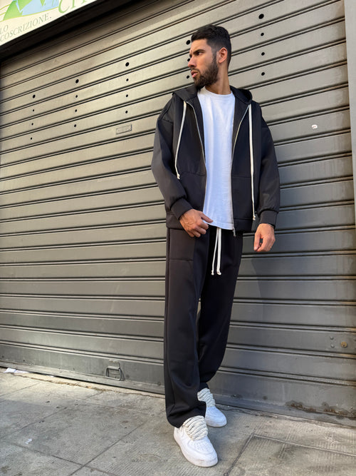 Tracksuit Scuba Oversize Black
