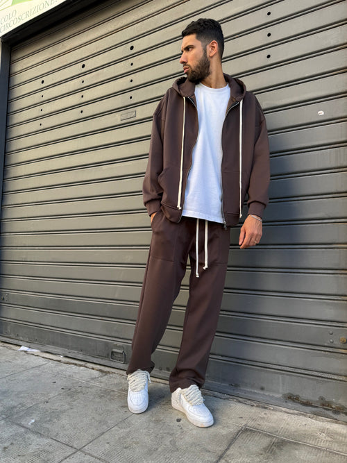 Tracksuit Scuba Marrone