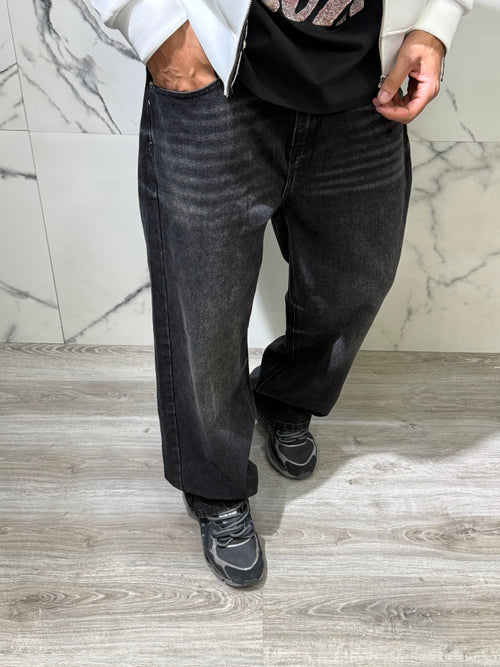 Jeans Baggy 3810 Basic Nero