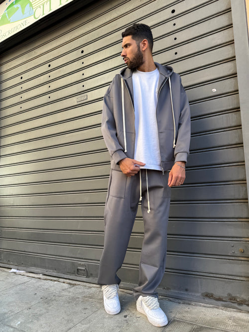 Tracksuit Scuba Grigio Piombo