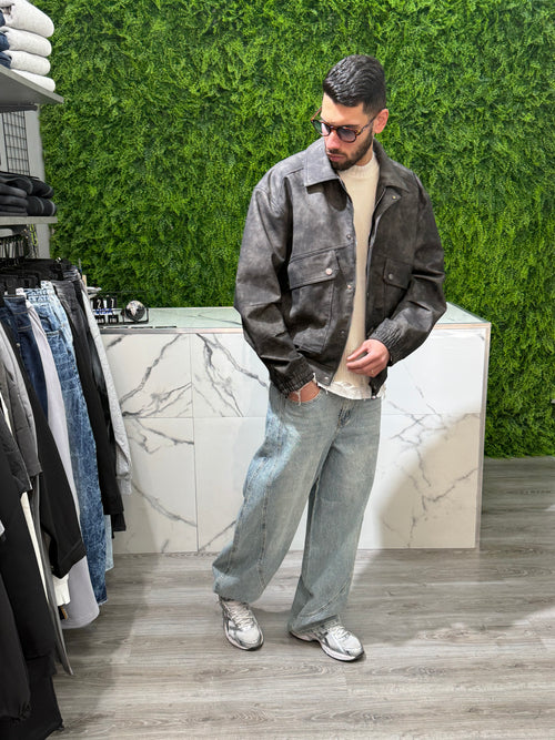 Jacket Ecopelle Sabbiato Zar* mod