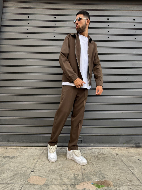 Coordinato Monaco Marrone