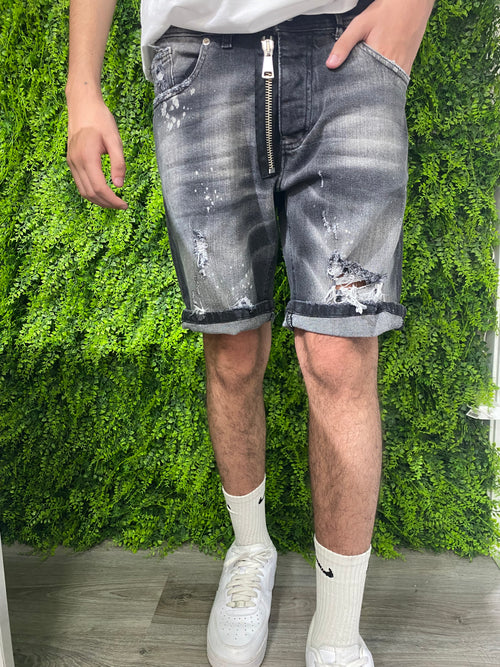 Short Cianotic DS6 Black full zip