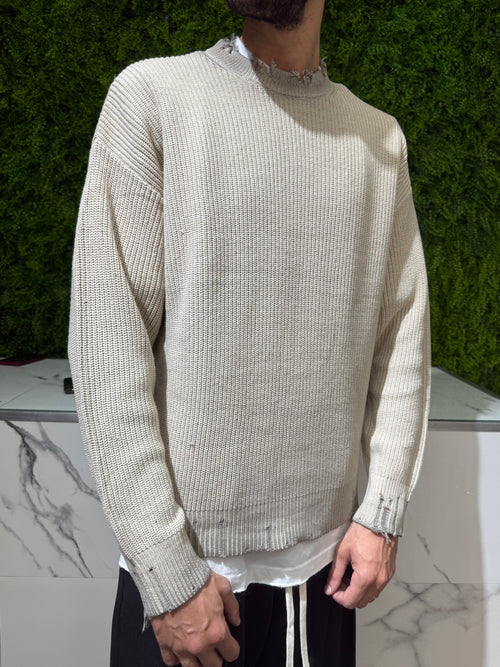 Pullover Premium Beige zar* mod