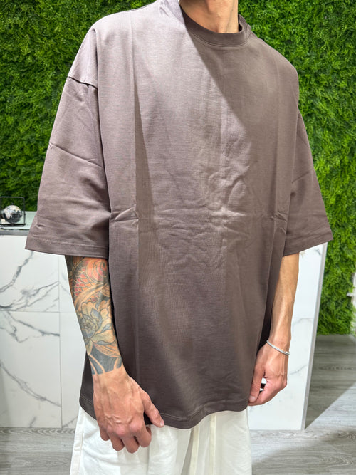 Shirt Oversize Marrone